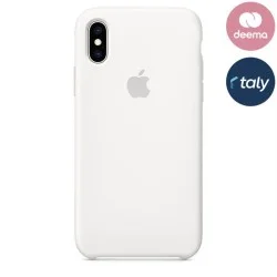 Apple iPhone XS MAX Silicone Case - White